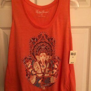 Lucky Brand Ganesha Tank Top